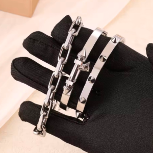 CROFAME Titanium Rivet Bracelet Set  Limited Edition