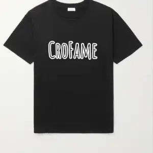 CROFAME Signature T-Shirt (Black)  Limited Edition