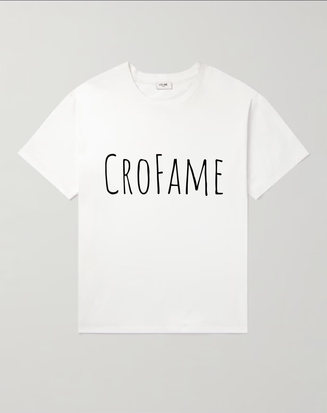 CROFAME Signature T-Shirt (White) Limited Edition